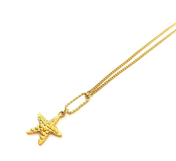 COLLANA ORO STELLA MARINA