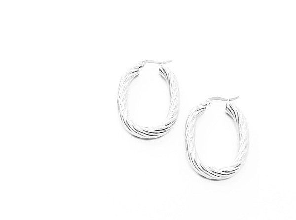 ORECCHINI CURL ARGENTO