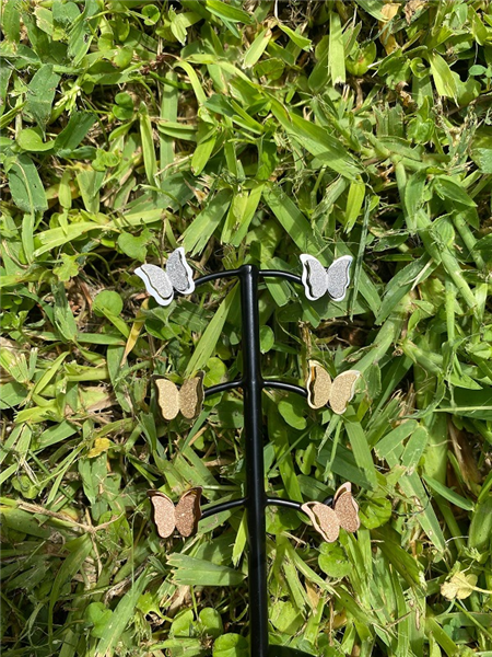 ORECCHINI DUE FARFALLE